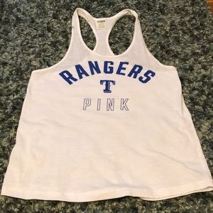 VICTORIAS SECRET PINK Texas rangers tank